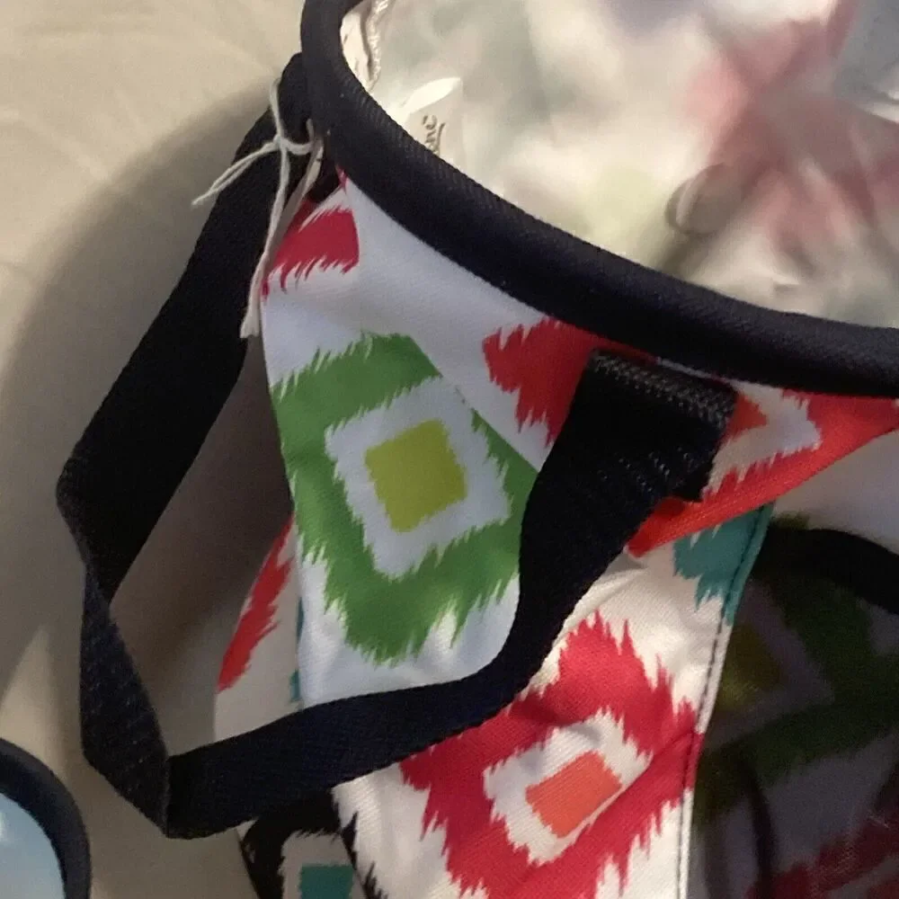 2-Thirty-One Oh Playful Multi-Color and ‎ Patterned Bins One 8x8, Second 6”x5”